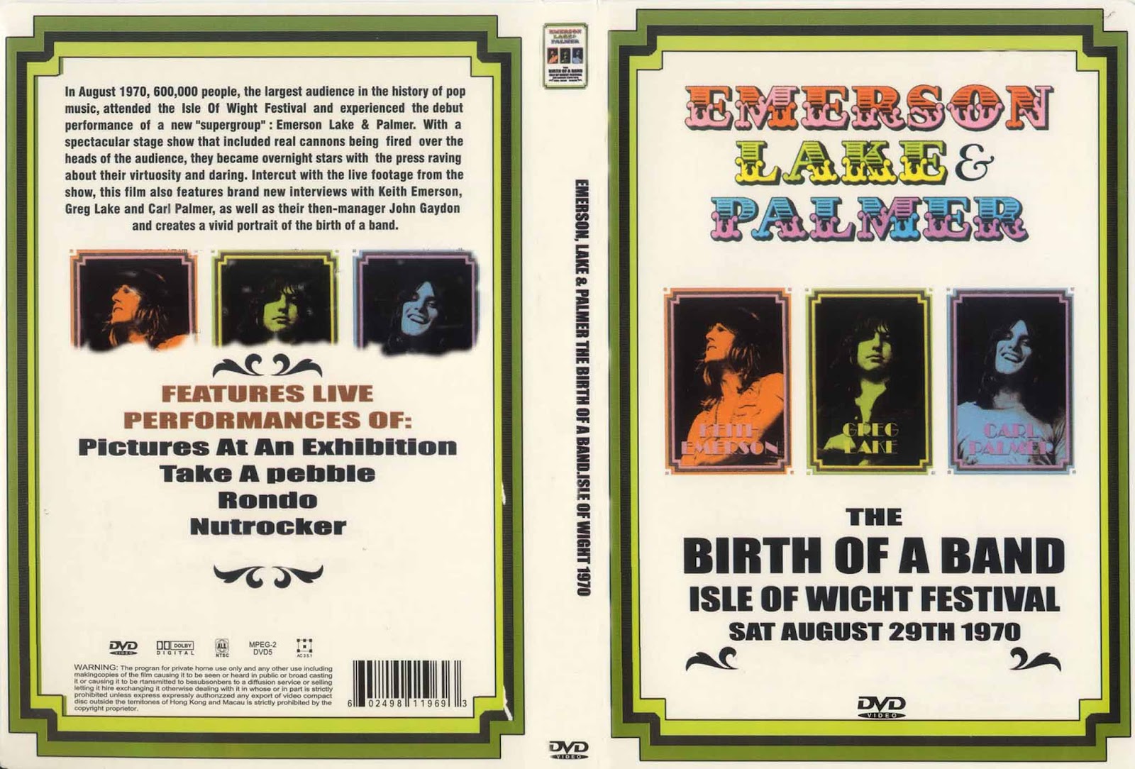 Произведения том 2 Emerson, Lake & Palmer